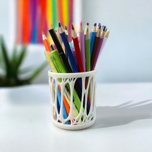 Organic 3D Pen Holder | Desk Organizer and Pencil Cup Holder